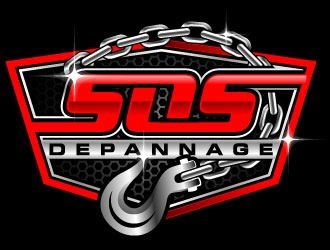 SOS DEPANNAGE logo design by Suvendu