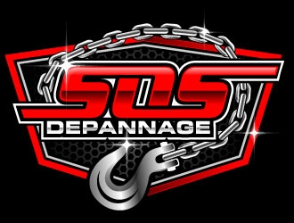 SOS DEPANNAGE logo design by Suvendu