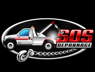 SOS DEPANNAGE logo design by Suvendu