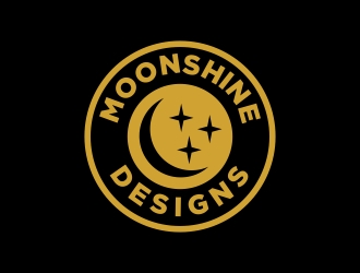 Moonshine Designs logo design by cikiyunn