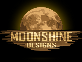 Moonshine Designs logo design by Coolwanz