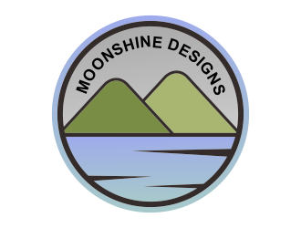 Moonshine Designs logo design by azizah