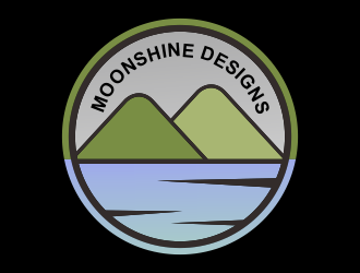 Moonshine Designs logo design by azizah