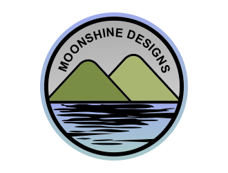 Moonshine Designs logo design by azizah