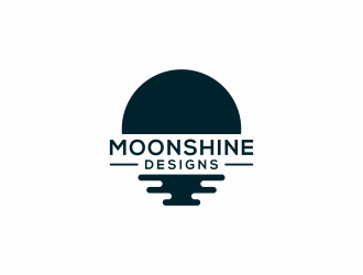 Moonshine Designs logo design by nangrus