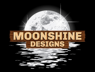 Moonshine Designs logo design by uttam