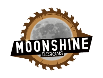 Moonshine Designs logo design by drifelm