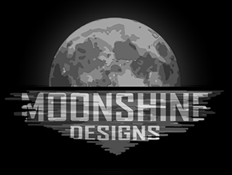 Moonshine Designs logo design by Coolwanz