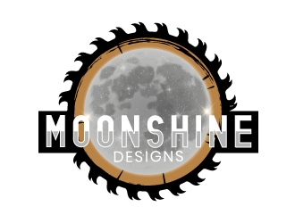 Moonshine Designs logo design by drifelm