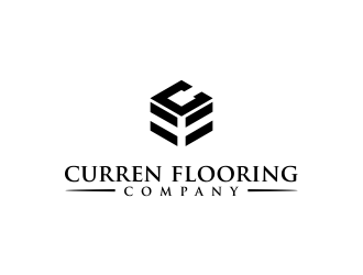 Curren Flooring Company logo design by oke2angconcept