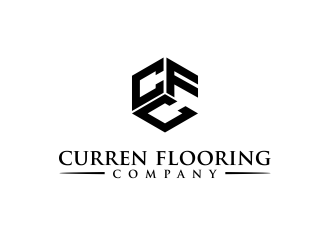 Curren Flooring Company logo design by oke2angconcept