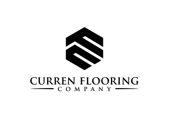 Curren Flooring Company logo design by oke2angconcept