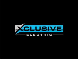 Xclusive Electric logo design by johana