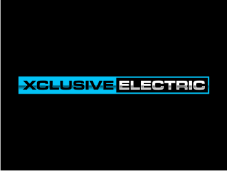 Xclusive Electric logo design by johana