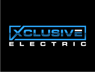 Xclusive Electric logo design by puthreeone