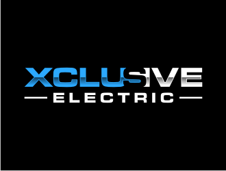 Xclusive Electric logo design by puthreeone