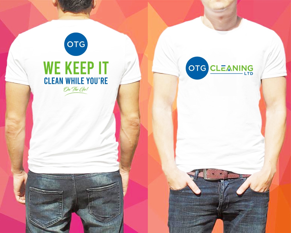 OTG Cleaning LTD logo design by Boomstudioz