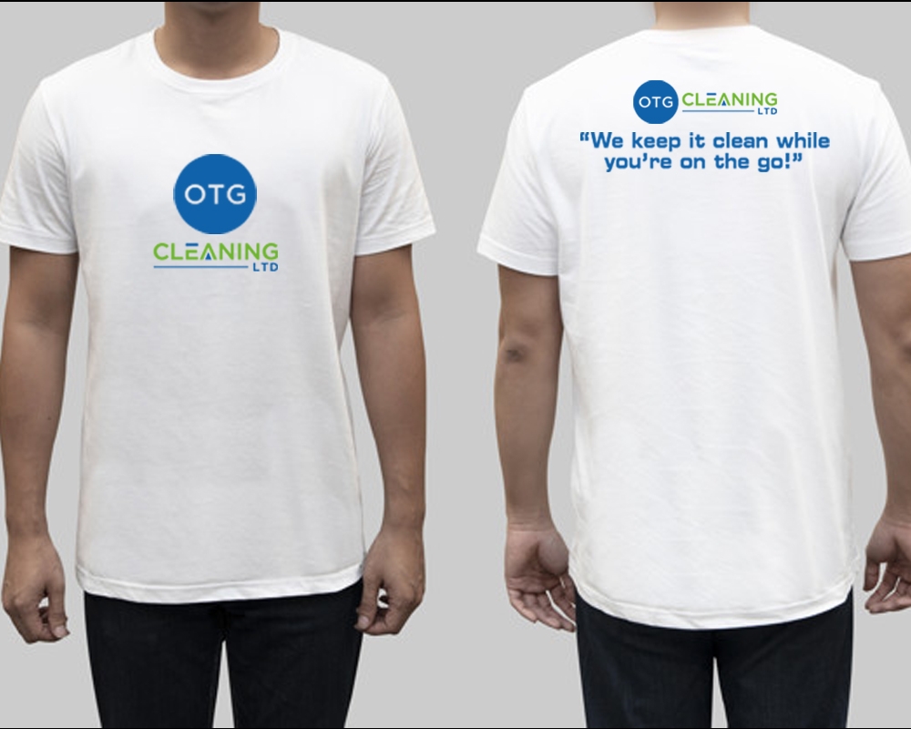 OTG Cleaning LTD logo design by PANTONE