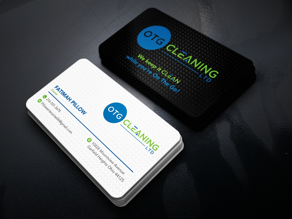 OTG Cleaning LTD logo design by KHAI