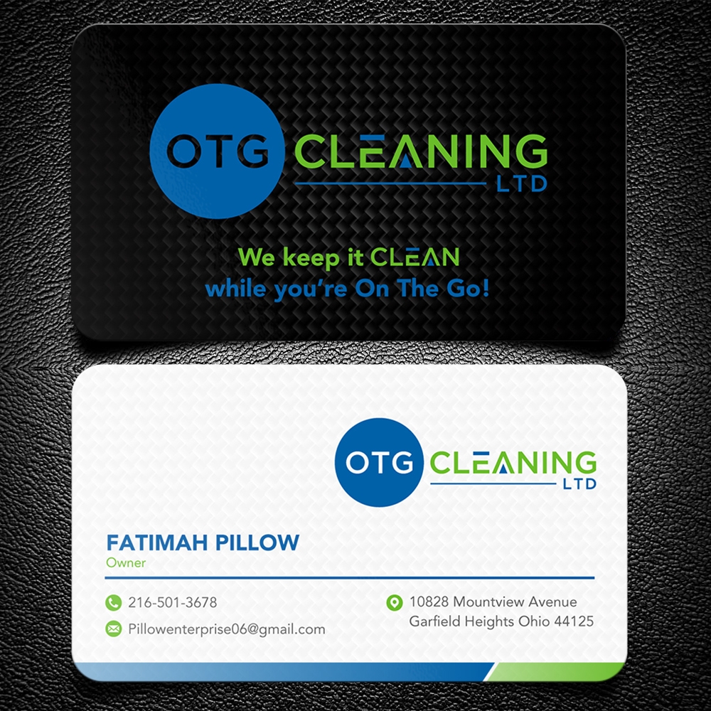 OTG Cleaning LTD logo design by KHAI