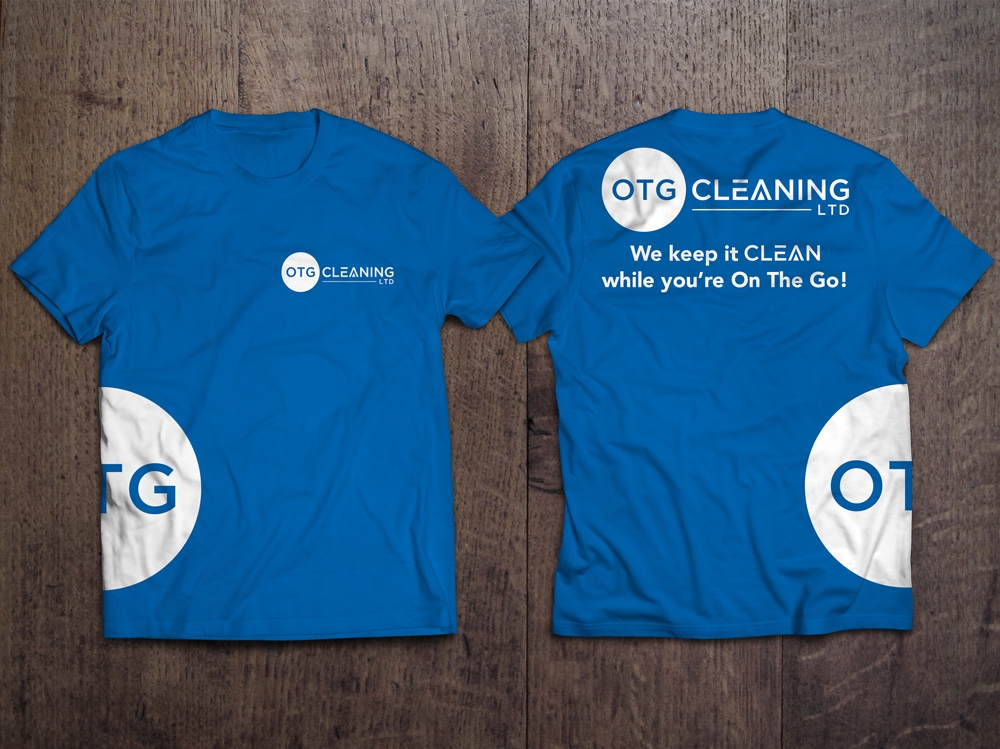 OTG Cleaning LTD logo design by KHAI