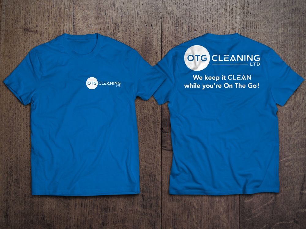 OTG Cleaning LTD logo design by KHAI