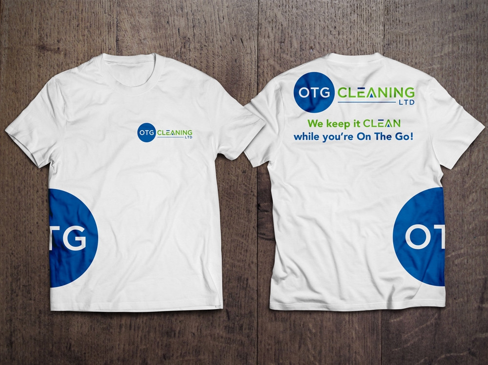 OTG Cleaning LTD logo design by KHAI