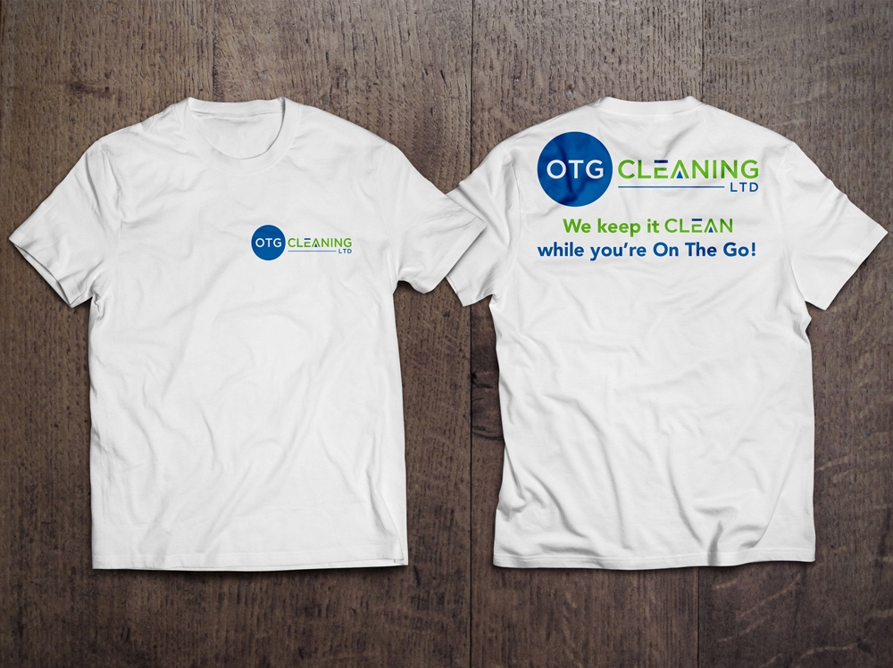 OTG Cleaning LTD logo design by KHAI