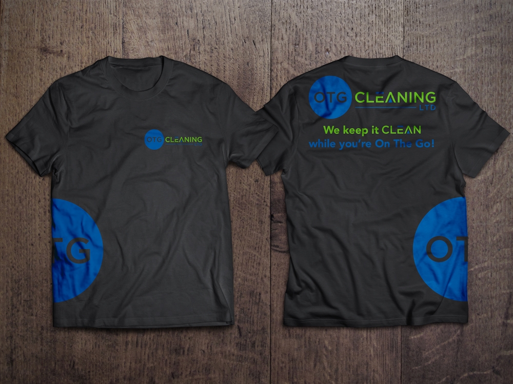 OTG Cleaning LTD logo design by KHAI