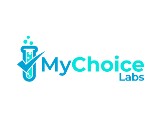 My Choice Labs logo design by kgcreative