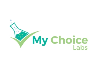 My Choice Labs logo design by gilkkj