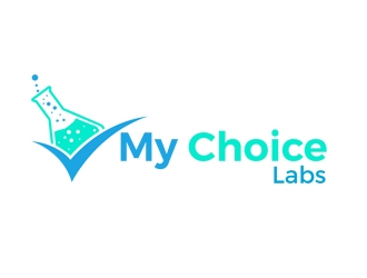 My Choice Labs logo design by gilkkj