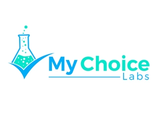 My Choice Labs logo design by gilkkj