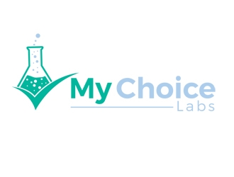 My Choice Labs logo design by gilkkj