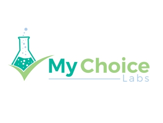 My Choice Labs logo design by gilkkj