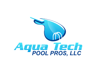 Aqua Tech Pool Pros, LLC logo design by DeyXyner