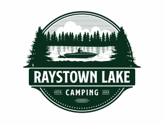 Raystown Lake Camping logo design by Mardhi