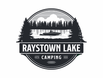 Raystown Lake Camping logo design by Mardhi