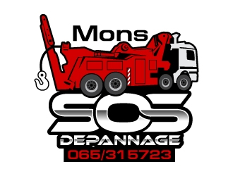 SOS DEPANNAGE logo design by uttam