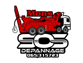 SOS DEPANNAGE logo design by uttam