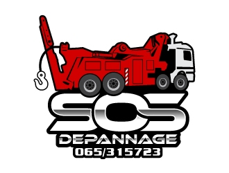 SOS DEPANNAGE logo design by uttam