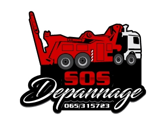 SOS DEPANNAGE logo design by uttam