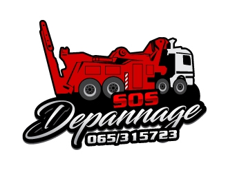 SOS DEPANNAGE logo design by uttam