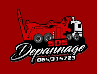 SOS DEPANNAGE logo design by uttam