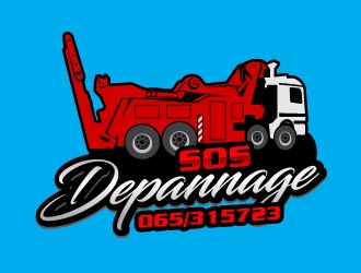 SOS DEPANNAGE logo design by uttam