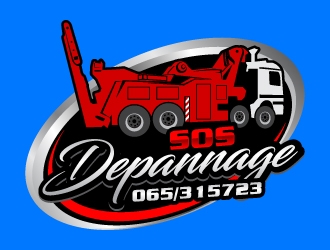 SOS DEPANNAGE logo design by uttam