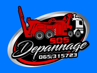 SOS DEPANNAGE logo design by uttam