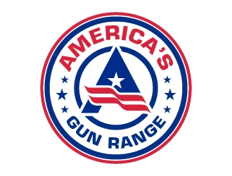 AMERICAS GUN RANGE logo design by jaize