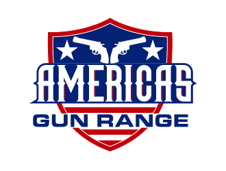 AMERICAS GUN RANGE logo design by axel182