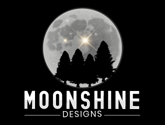 Moonshine Designs logo design by drifelm